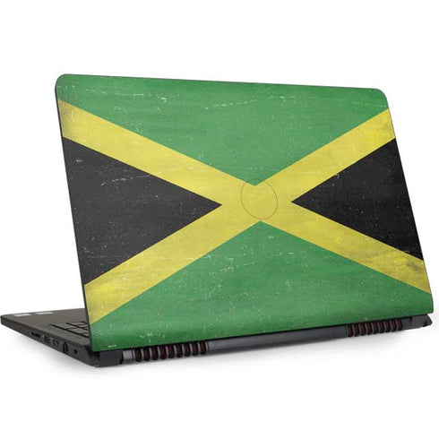 Jamaica Flag Distressed Dell Inspiron Skin